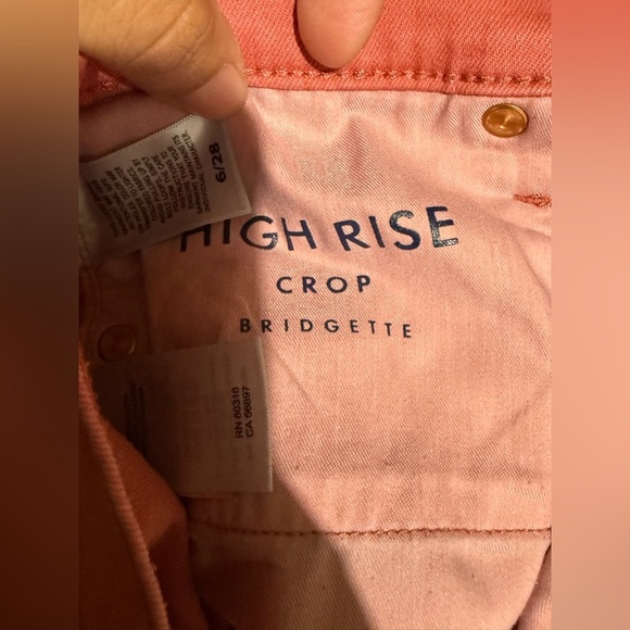 Lucky Brand Women's High Rise Pink Jeans - Picture 4 of 5